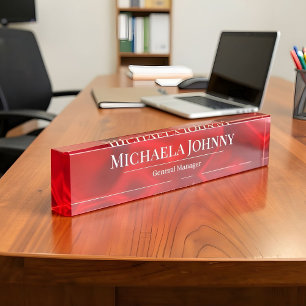 Placa De Nombre Planificador de Bodas Personalizado con Acabado de