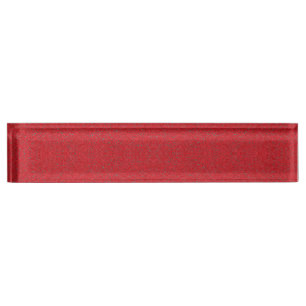 Placa De Nombre Plato de la mesa de la mesa de acrílico roja del t