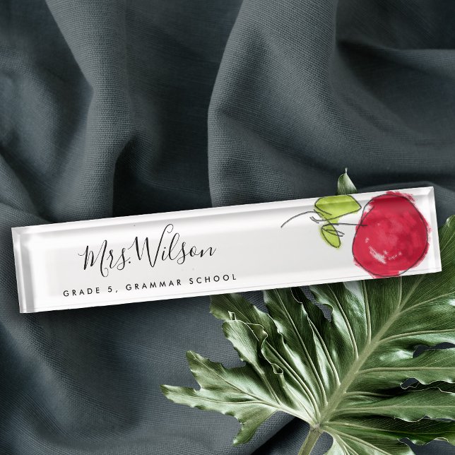 PLACA DE NOMBRE PROFESOR DE LA ESCUELA MODERNA PINTURA DE PETRÓLEO (Subido por el creador)