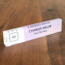 Placa De Nombre Professional business logo