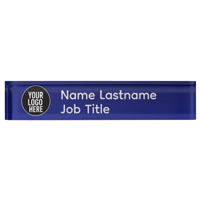 Placa De Nombre Professional Desk Nameplate (Anverso)
