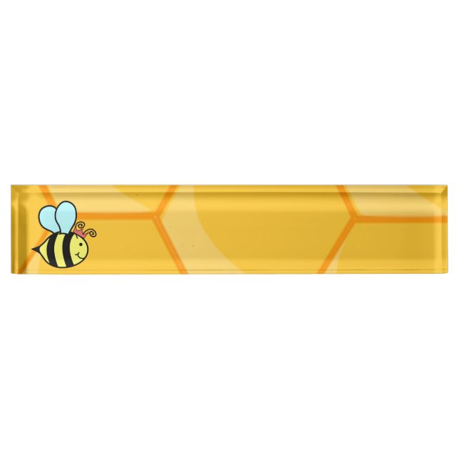 Placa De Nombre Queen Bee (Anverso)