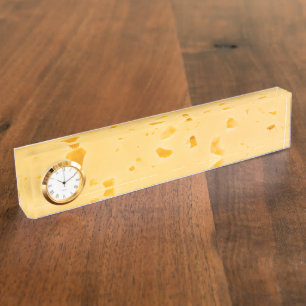 Placa De Nombre Queso