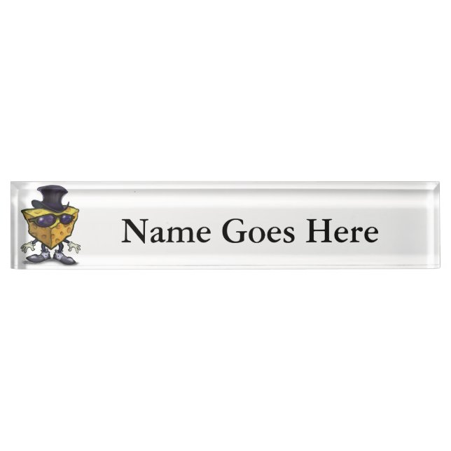 Placa De Nombre Queso grande (Anverso)
