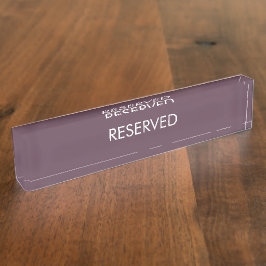 Placa De Nombre Reservado, personalizar, cambiar el nombre del egg