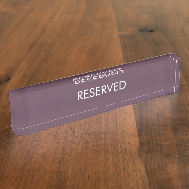 Placa De Nombre Reservado, personalizar, cambiar el nombre del egg (Lateral)