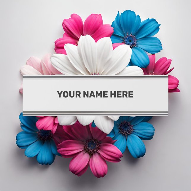 Placa De Nombre Rótulo DE PUERTA DE ESTILO DE TEXTO MÍNIMO SENCILL (Subido por el creador)