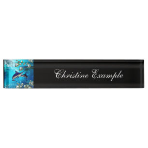 Placa De Nombre Sealife