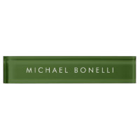 Sencillo y sencillo minimalista Elegante verde for