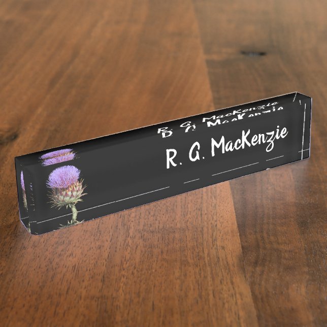 Placa de nombre - Silbato con nombre (Lateral)