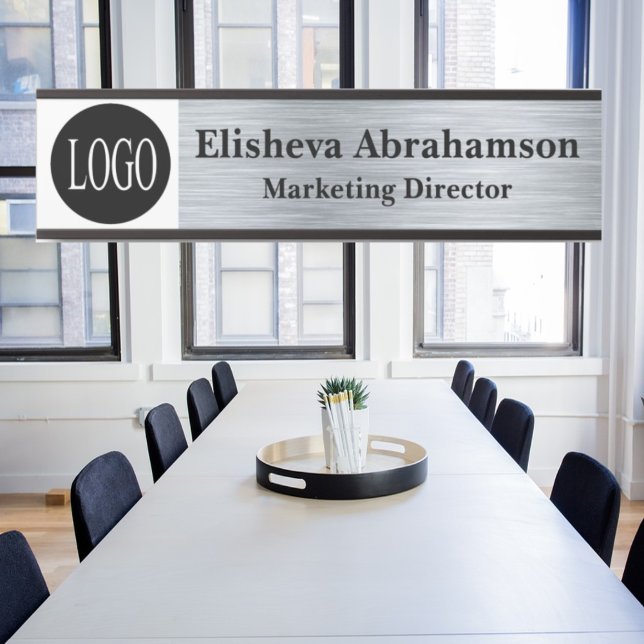 Placa de nombre SIlver de Rótulo de puerta profesi (Subido por el creador)