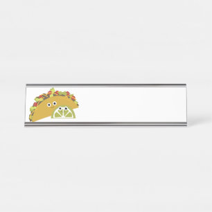 Placa De Nombre Taco