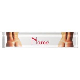 Placa De Nombre Tanlines de modelo de aptitud Thunder_Cove