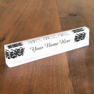 Placa De Nombre Teatro Macrabe