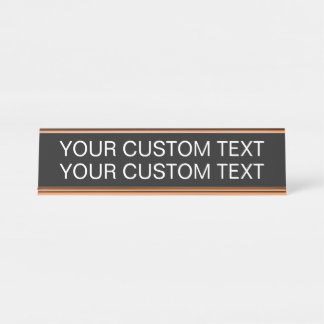 Placa De Nombre Texto personalizado compañero de trabajo empleado 