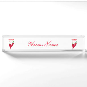 Placa De Nombre Thunder_Cove caliente picante certificado