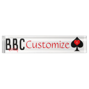 Placa De Nombre Thunder_Cove, Rótulo de sólo hoja de la BBC