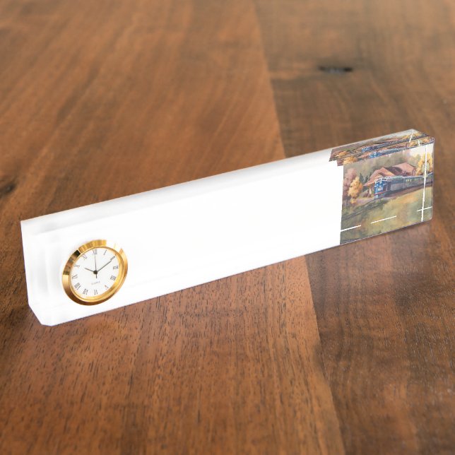 Placa De Nombre Tren del Zephyr de Minnesota (Lateral)