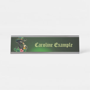 Placa De Nombre Un toque de Irlanda: