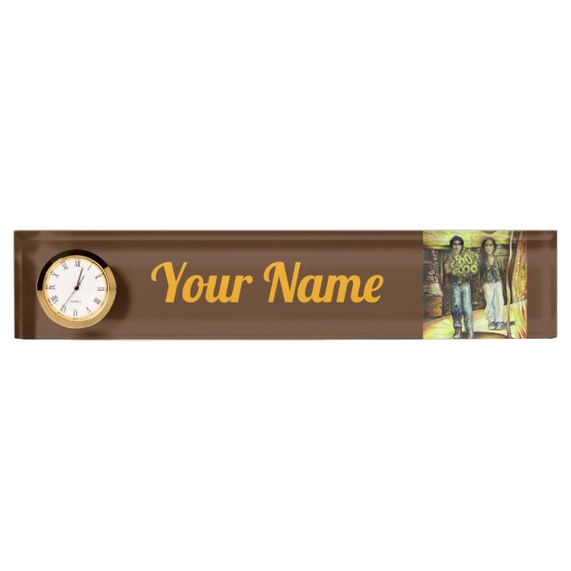 Placa De Nombre Una fase de ChapeI de un ChaIIenge (Anverso)