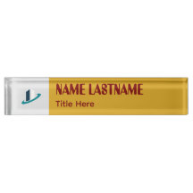 Vara de escritorio con nombre personalizado Elegan