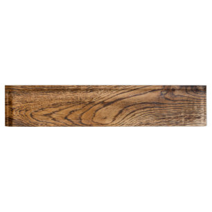 Placa De Nombre Vieja mirada de madera del grano