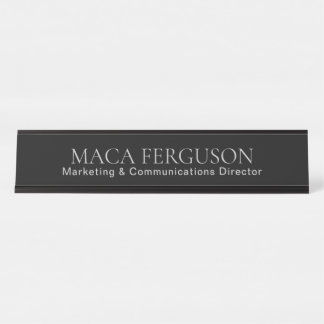 Placa de nombre VOAWW