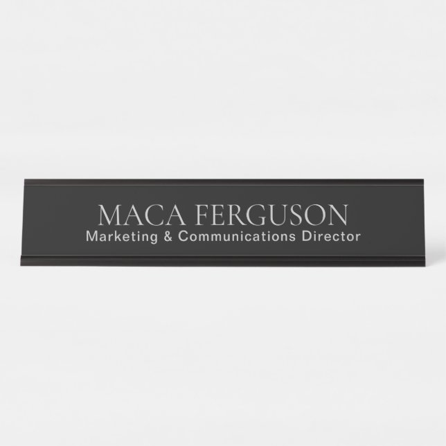 Placa de nombre VOAWW (Anverso)