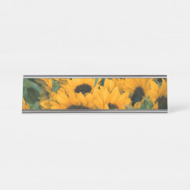 Placa de nombres de escritorio de Office