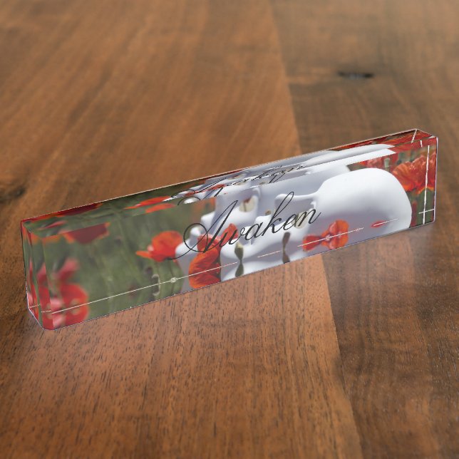 Placa de nombres de escritorio HAMbyWG - Awaken (Lateral)