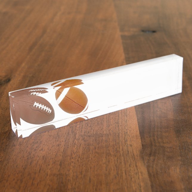 Placa de nombres de mostrador de fútbol (Lateral)