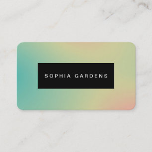 Placa de nombres - Tarjeta de presentación para gr