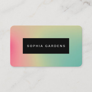 Placa de nombres - Tarjeta de presentación para gr