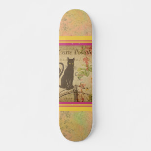 Placa de patineta postal francesa