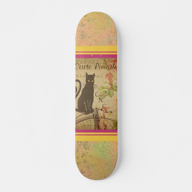 Placa de patineta postal francesa (Anverso )