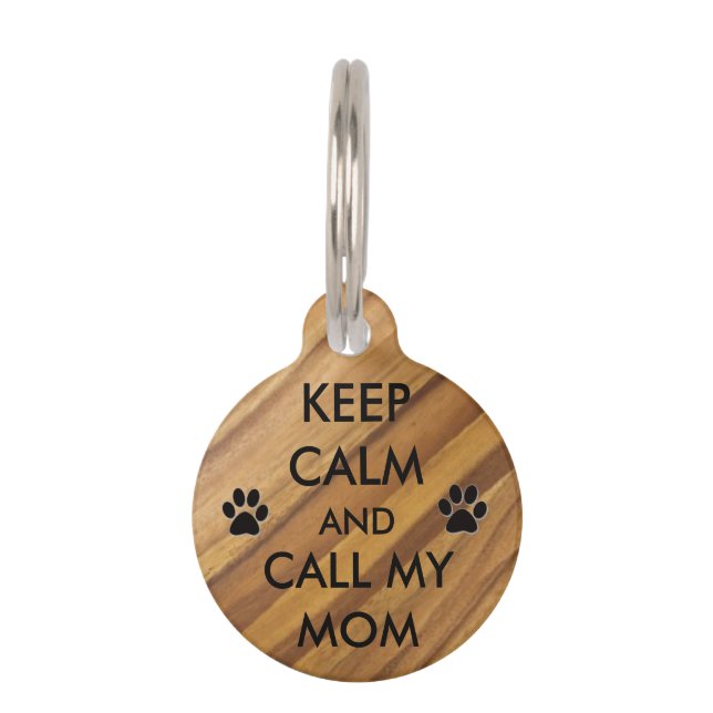 Placa de perro perdido (Anverso)