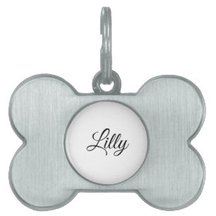 Placa de Perro, Placa de Identificación de Perro, 