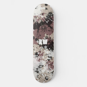 Placa de pintura moderna personalizada Skateboard