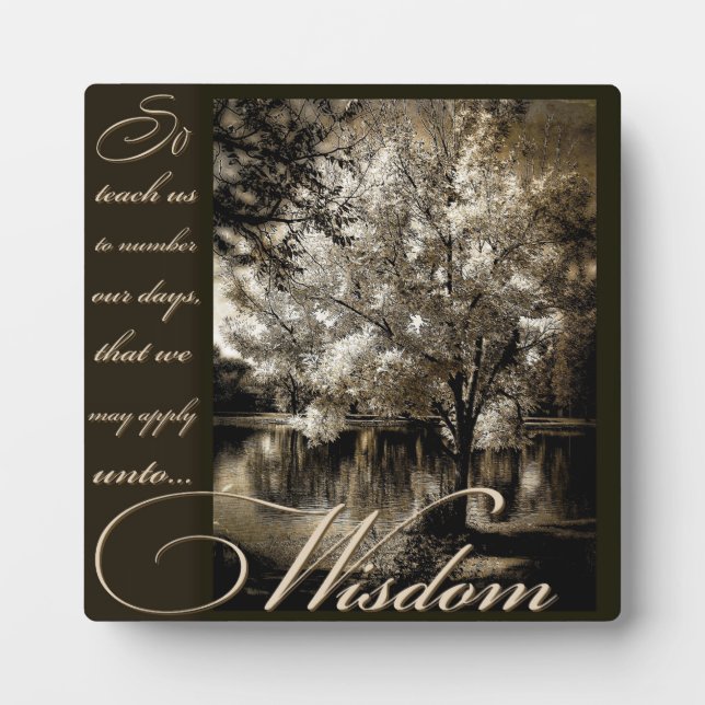 placa de sabiduría (Frente)