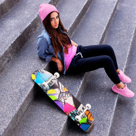 Placa de skateboard Graffiti Spray-Paintage