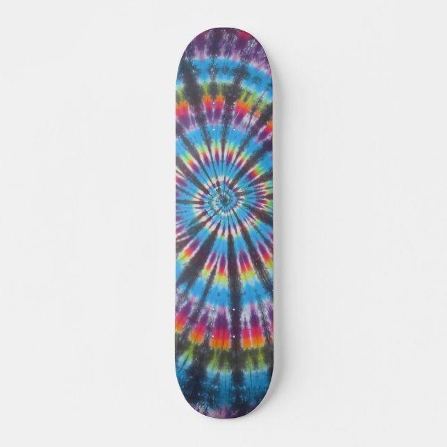 Placa de skateboard Tie Dye 14 (Anverso )