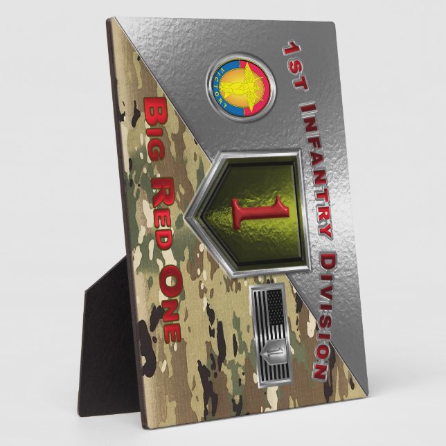 Placa Expositora 1ª División de Infantería “Big Red One” (Lado)