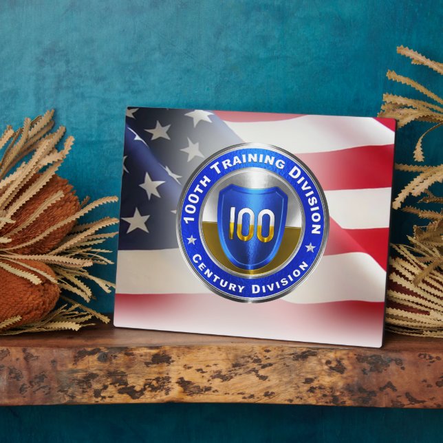 Placa Expositora 100.ª División de Formación (Lado)