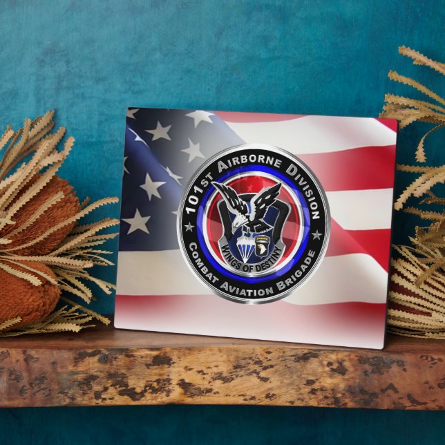 Placa Expositora 101ª Brigada de Aviación de la División Aérea (Lado)