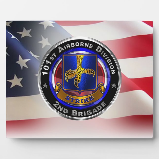 Placa Expositora 101ª División Aérea 2ª Brigada (Frente)