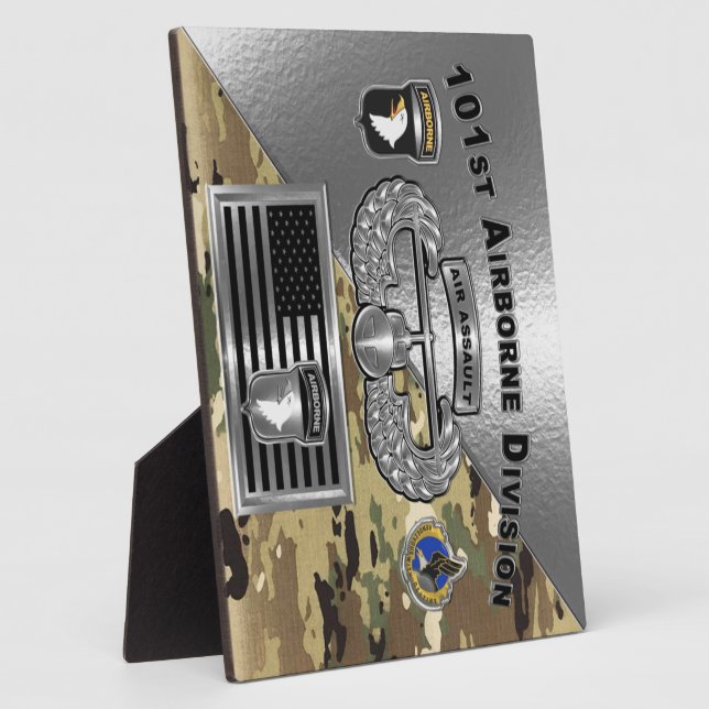 Placa Expositora 101ª División Aérea "Ataque aéreo" (Lado)