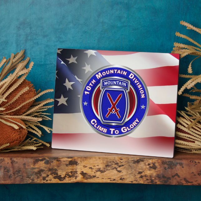 Placa Expositora 10.ª División de Montaña (Lado)