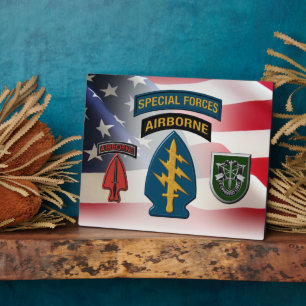 Placa Expositora 10.º Grupo de Fuerzas Especiales (AIRBORNE)