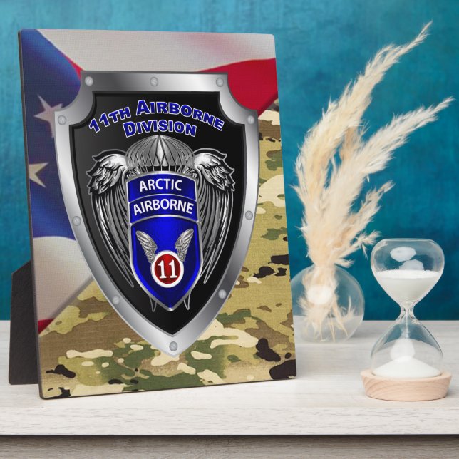 Placa Expositora 11ª División Aerotransportada  (Lado)