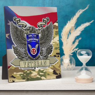 Placa Expositora 11ª División Aerotransportada